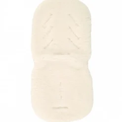 Hot Assise en peau d'agneau blanche Assise Pour Poussette