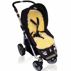 Kaiser Assise en peau d'agneau pour poussette et siège auto Patchwork Nature