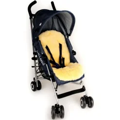 Kaiser Assise en peau d'agneau pour poussette et siège auto Patchwork Nature