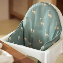 Jollein Assise pour chaise haute Ikea Jungle Jambo Girafe