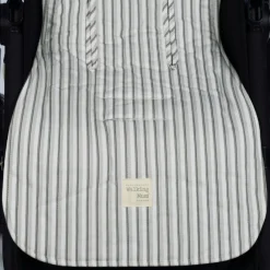 Hot Assise Poussette Botton Rayures Assise Pour Poussette