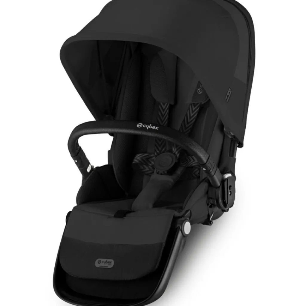 Assise supplémentaire Moon Black pour châssis Gazelle S noir Assise Pour Poussette