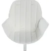 Discount Assise tissu chaise haute Ovo Luxe blanc Coussin Chaise Haute