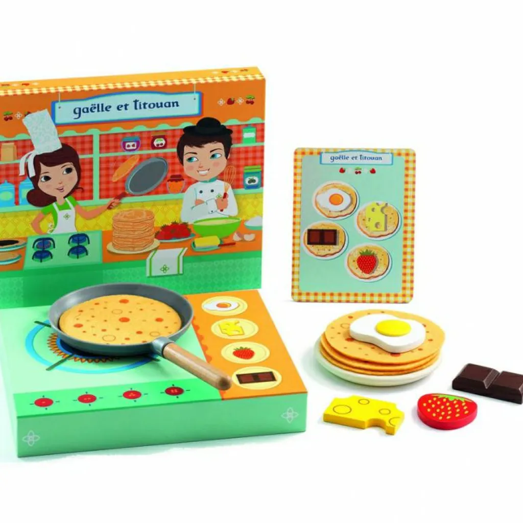 Discount Atelier crêpes Gaëlle et Titouan Dînette Et Aliments Factices