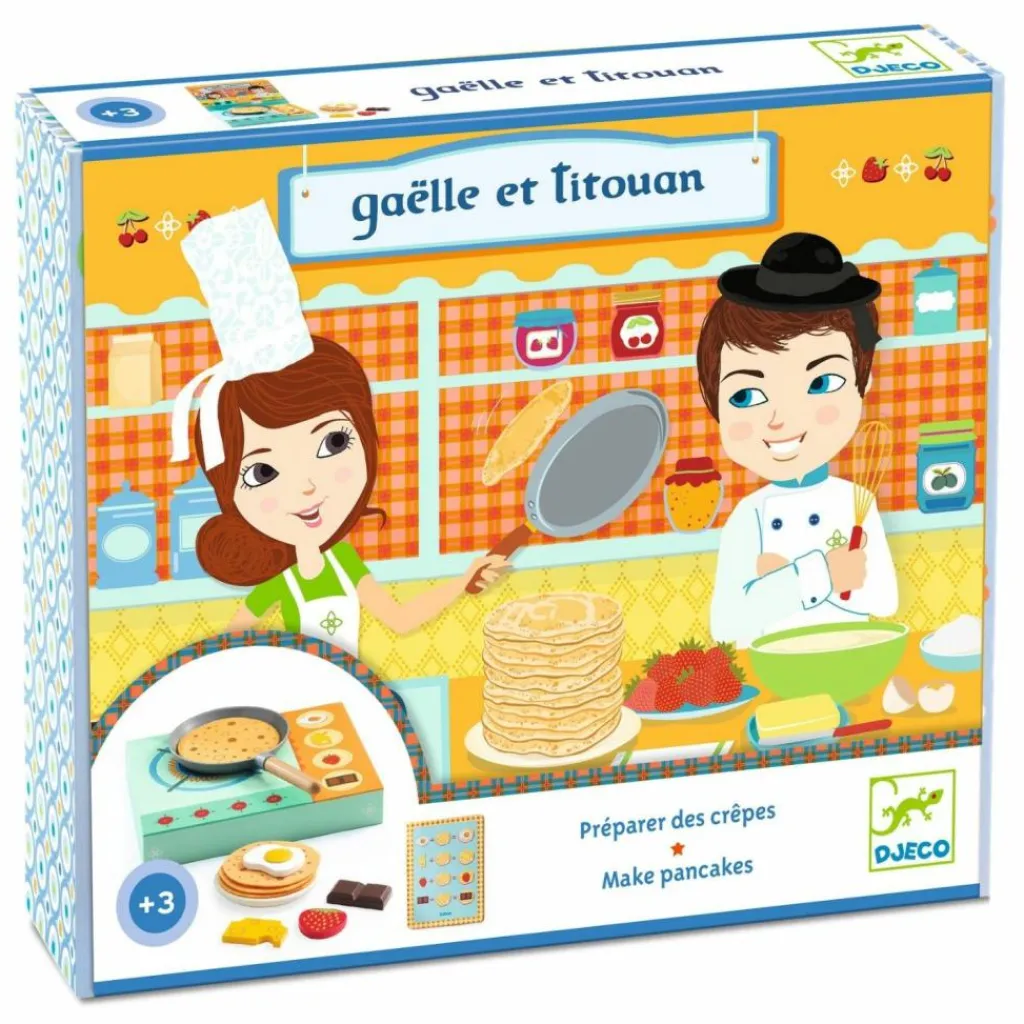 Discount Atelier crêpes Gaëlle et Titouan Dînette Et Aliments Factices