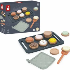 Online Atelier de biscuits Mamie Soleil (21 pièces) Dînette Et Aliments Factices