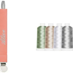 Best Attache sucette corail (personnalisable) Attache Sucette