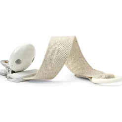 Elodie Details Attache sucette en bois Silver Sheen