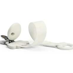 Sale Attache sucette en bois Vanilla White Attache Sucette