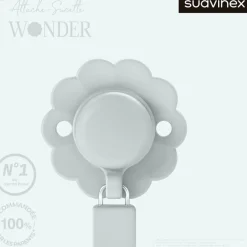 New Attache sucette en silicone Wonder Illusion Blue Attache Sucette