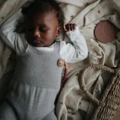 Mushie Attache sucette Eva Redwood