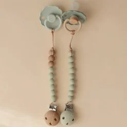 Mushie Attache sucette Eva Sage