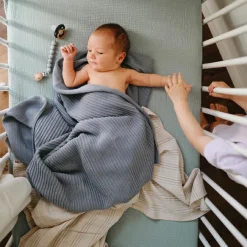 Mushie Attache sucette Halo Sage