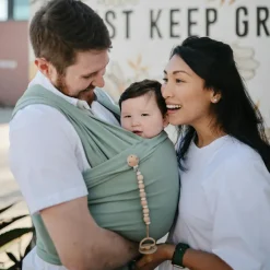 Sale Attache sucette Luna en bois Attache Sucette