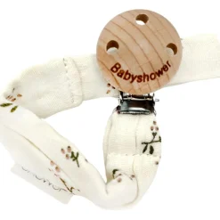Babyshower Attache sucette Wood Roseberry