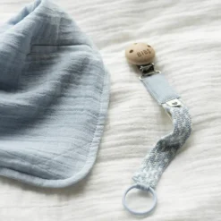 Online Attache tétine Baby blue-Ivory Attache Sucette