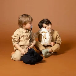 BEBEL Attache tétine Comme un bonbon camel