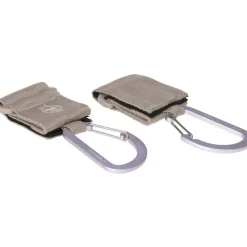 Lässig Attaches poussette pour sac à langer avec mousqueton rose