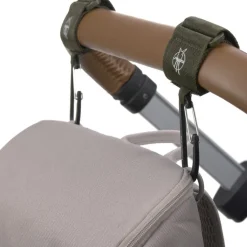 Hot Attaches poussette pour sac à langer avec mousqueton Casual Olive Attache Poussette Pour Sac À Langer