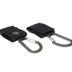 New Attaches poussette pour sac à langer avec mousqueton Casual noir Attache Poussette Pour Sac À Langer