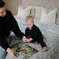 Mushie Autocollants réutilisables Sticker Book Farm