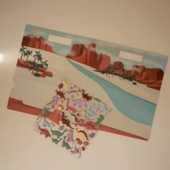 Mushie Autocollants réutilisables Sticker Book Dino