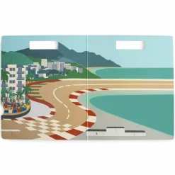 Clearance Autocollants réutilisables Sticker Book Race Activités Manuelles