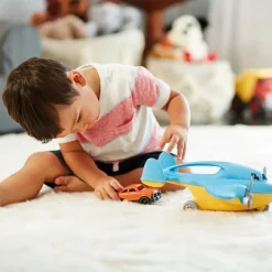 Green Toys Avion cargo et mini voiture