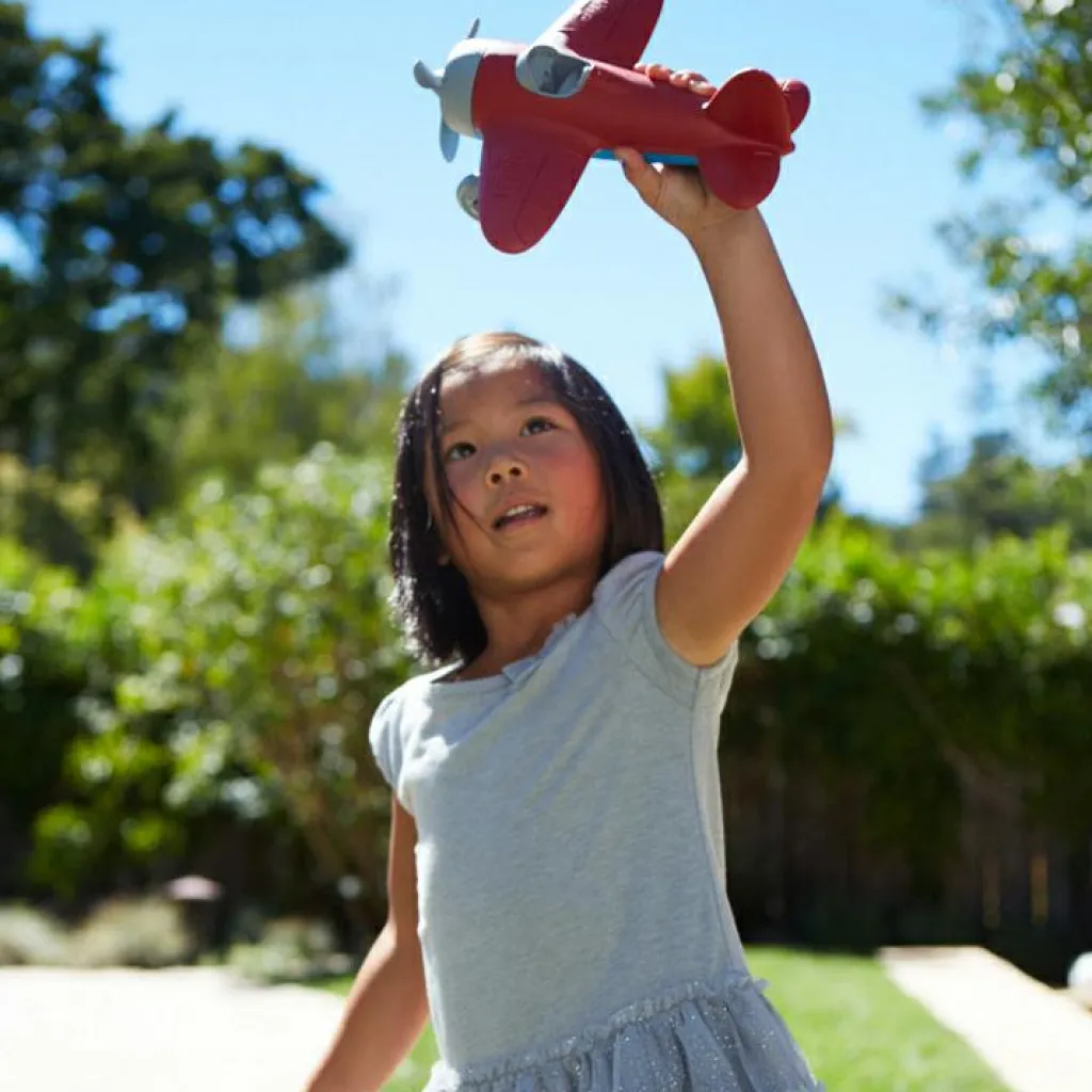 New Avion rouge Petites Voitures, Véhicules Et Circuits