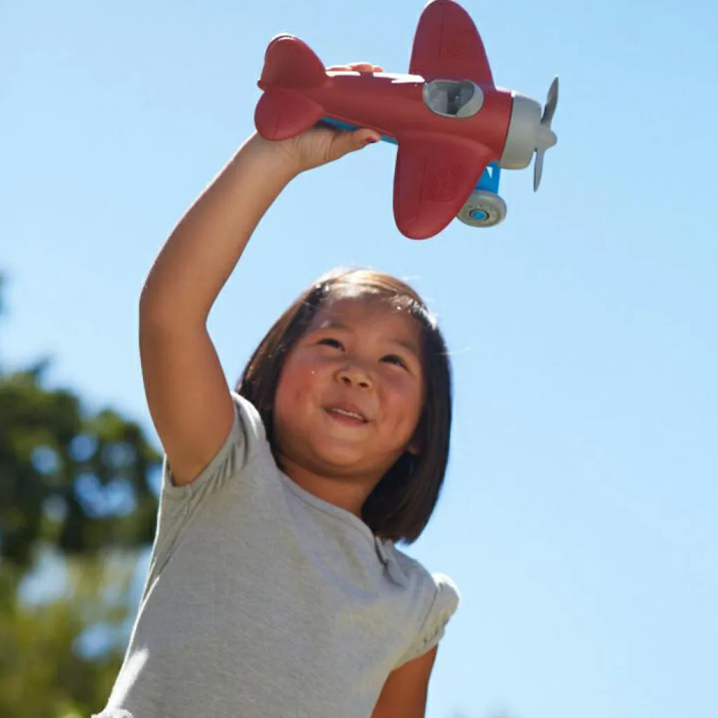 New Avion rouge Petites Voitures, Véhicules Et Circuits