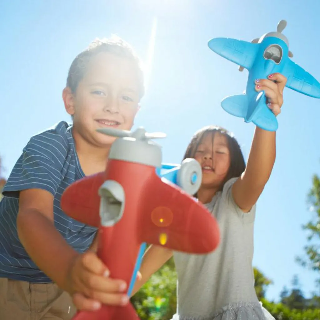 New Avion rouge Petites Voitures, Véhicules Et Circuits