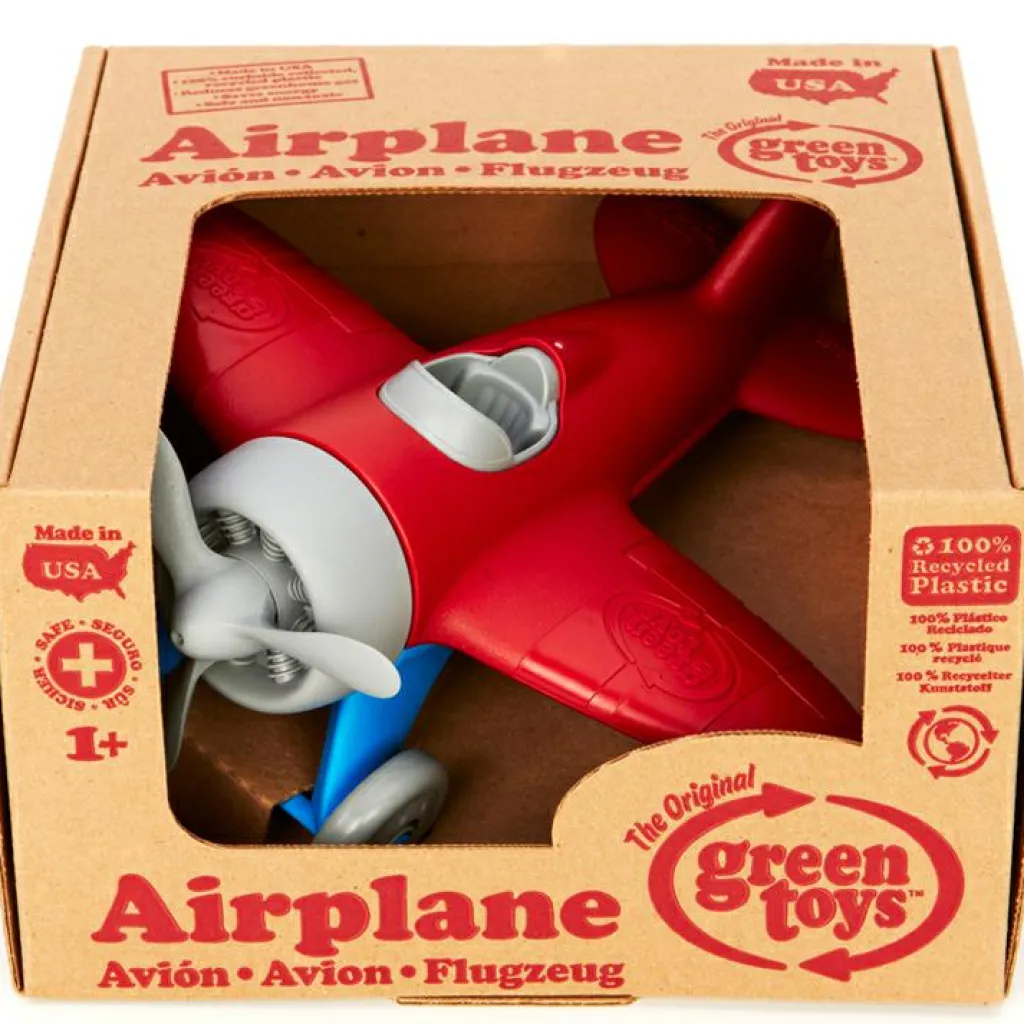 New Avion rouge Petites Voitures, Véhicules Et Circuits