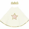 Enfant Ratatam Baby set couronne et cape Or