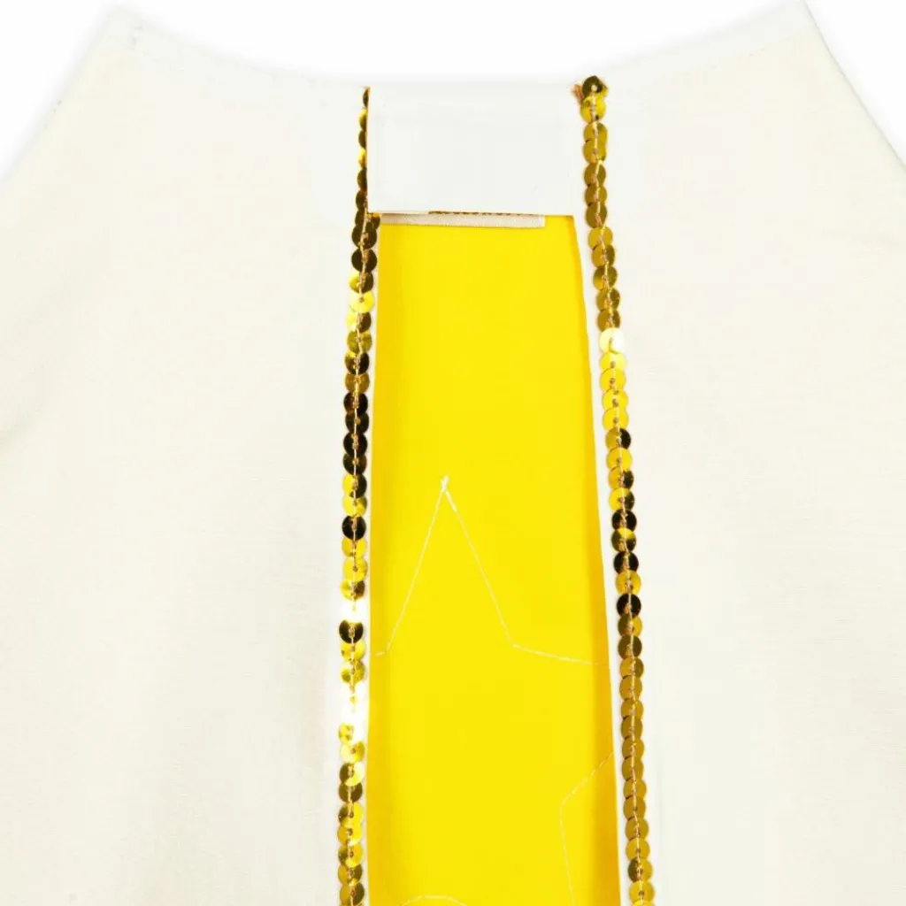 Enfant Ratatam Baby set couronne et cape Or