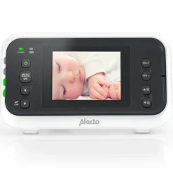 Sale Babyphone avec caméra et écran couleur 2,4 pouces Blanc-Anthracite Babyphone