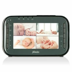 New Babyphone avec caméra et écran couleur 4,3 pouces Noir Babyphone