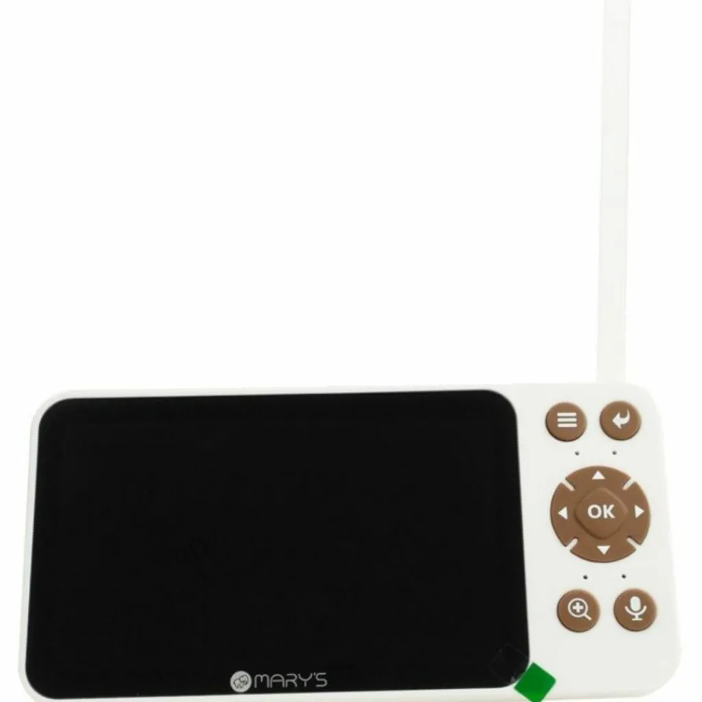 Mary's Babyphone vidéo avec caméra 2 en 1 Ours Brun