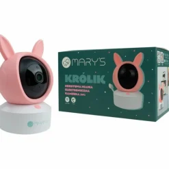Online Babyphone vidéo avec caméra 2 en 1 Lapin Rose Babyphone