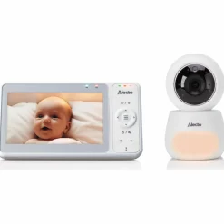 Babyphone vidéo DVM2050 avec caméra et écran (5 pouces) Babyphone