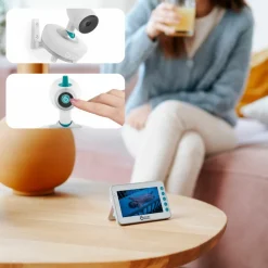 Babymoov Babyphone vidéo YOO-Moov 360°