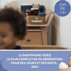 Hot Babyphone vidéo Zen Premium night blue Babyphone