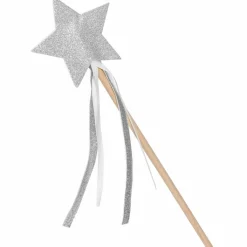 Online Baguette magique à paillettes Argent Accessoires De Déguisement