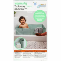 Ingenuity Baignoire de voyage pliable