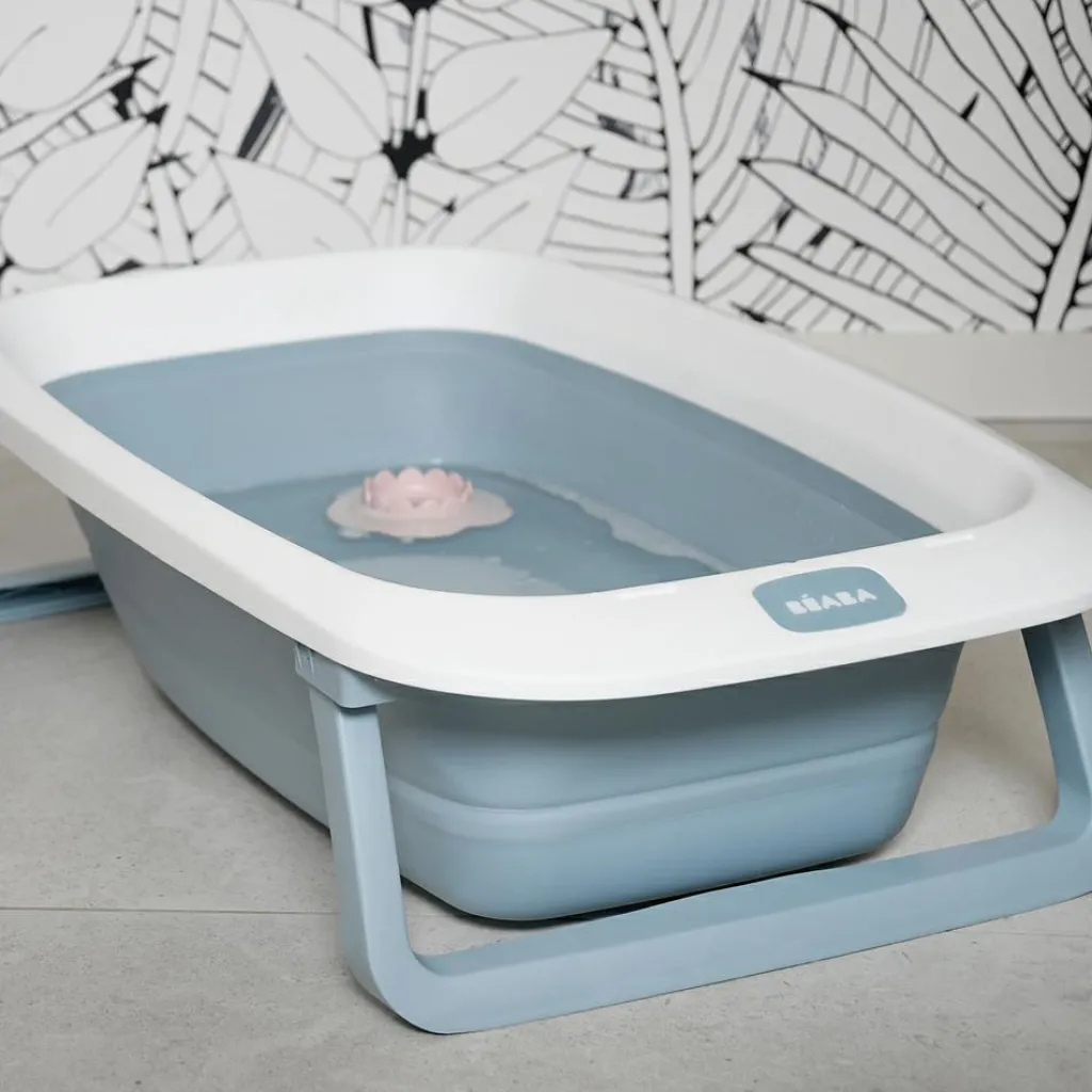 Baignoire Eazy Pop Camélé'O bleu baltique Baignoire Bébé