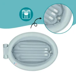 Babymoov Baignoire gonflable Aqua dots avec transat intégré
