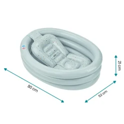Babymoov Baignoire gonflable Aqua dots avec transat intégré