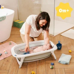 New Baignoire pliable bleue Baignoire Bébé