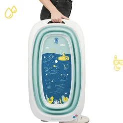 New Baignoire pliable bleue Baignoire Bébé