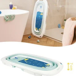 New Baignoire pliable bleue Baignoire Bébé