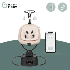 Babymoov Balancelle connectée Swoon Evolution Mocca